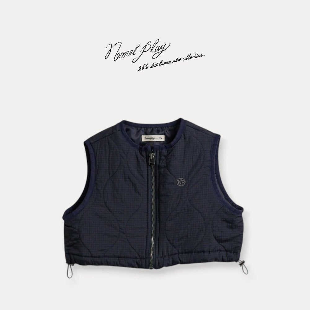 ［normalplay］Honey Crop Vest