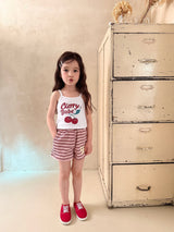 ［comma］Cherry camisole