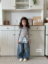 ［second moment］Muse denim pants