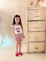 ［comma］Cherry camisole