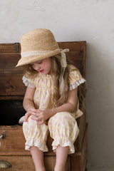 ［FLO］Lovely flower lace blouse