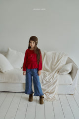 ［momo ann］Halter frill tee