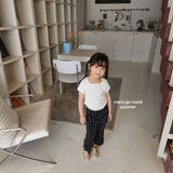 ［merry go round］Square neck short sleeve tee (kids & mom)