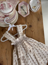 ［marron］Lauren smock suspender skirt