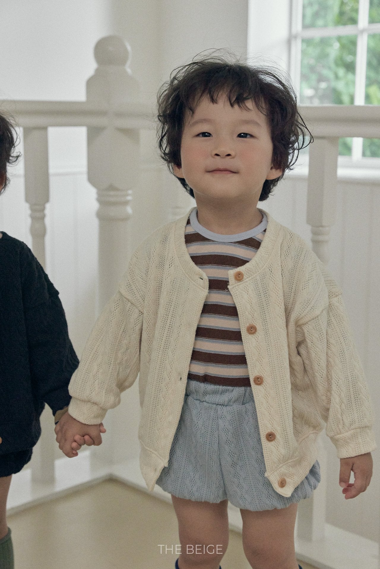 ［The beige］Knit Cardigan
