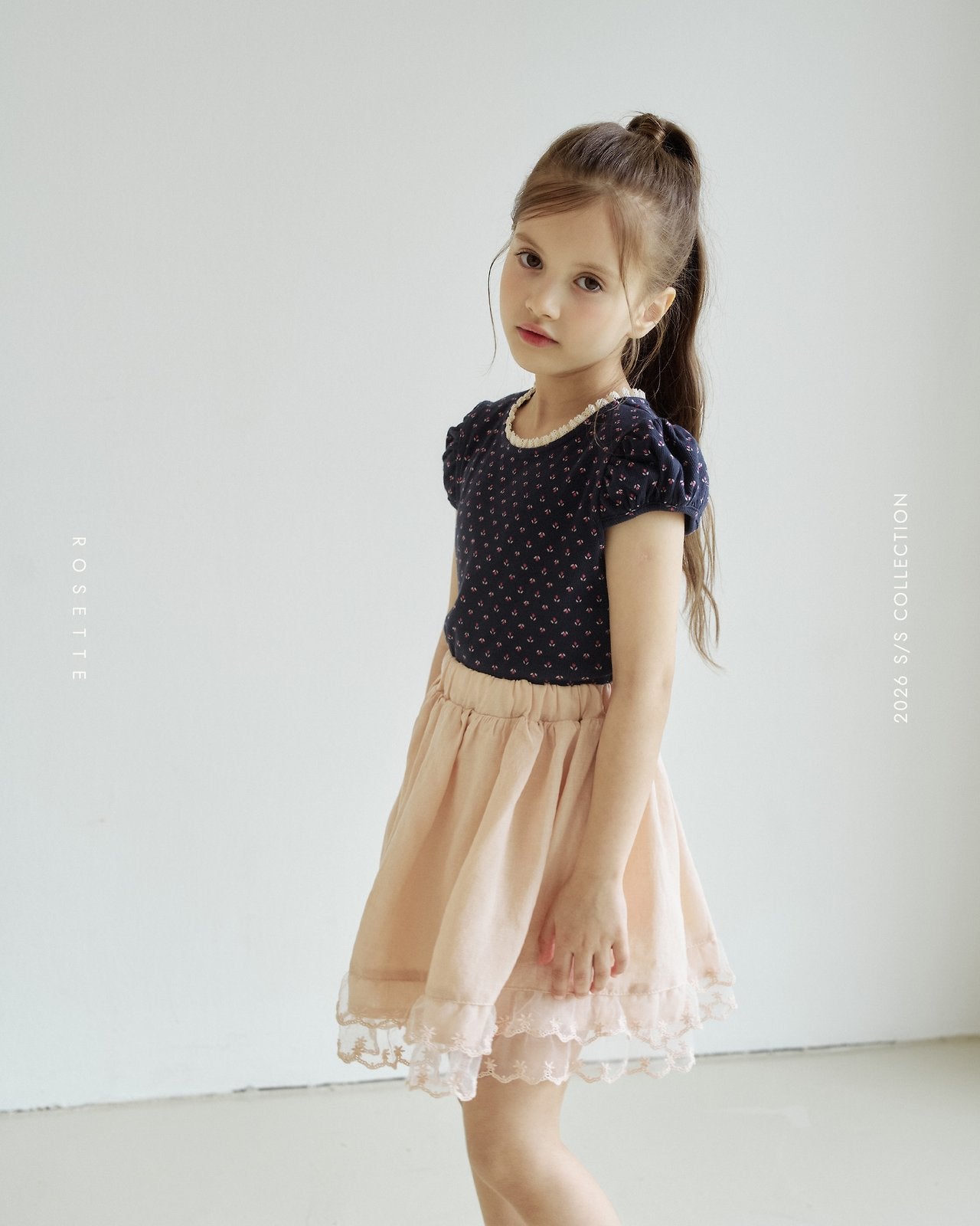 ［ROSETTE］Tulip puff tee