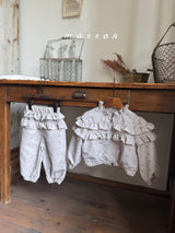 ［marron］Frill pants