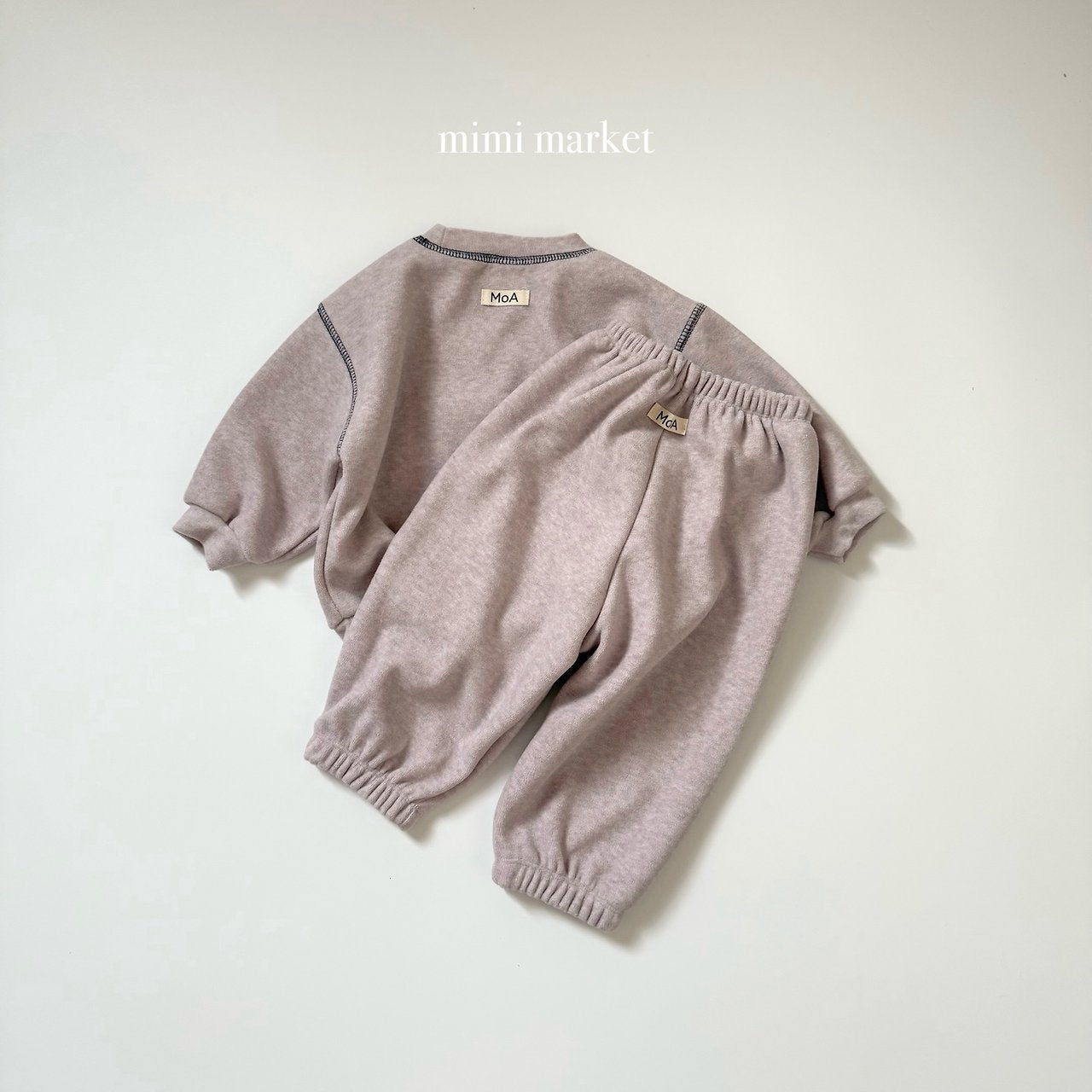 [mimi market] Mink terry pants