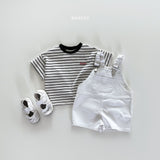 ［Bonito］Incision denim overalls