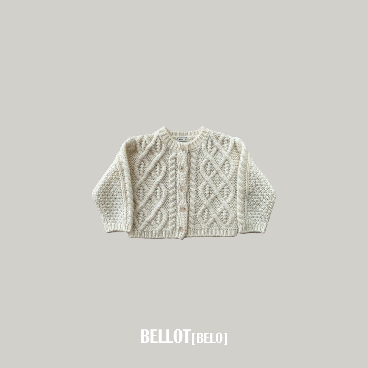 ［BELLOT］Alpha wool cardigan (kids)