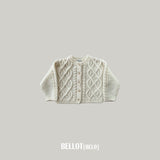 ［BELLOT］Alpha wool cardigan (kids)