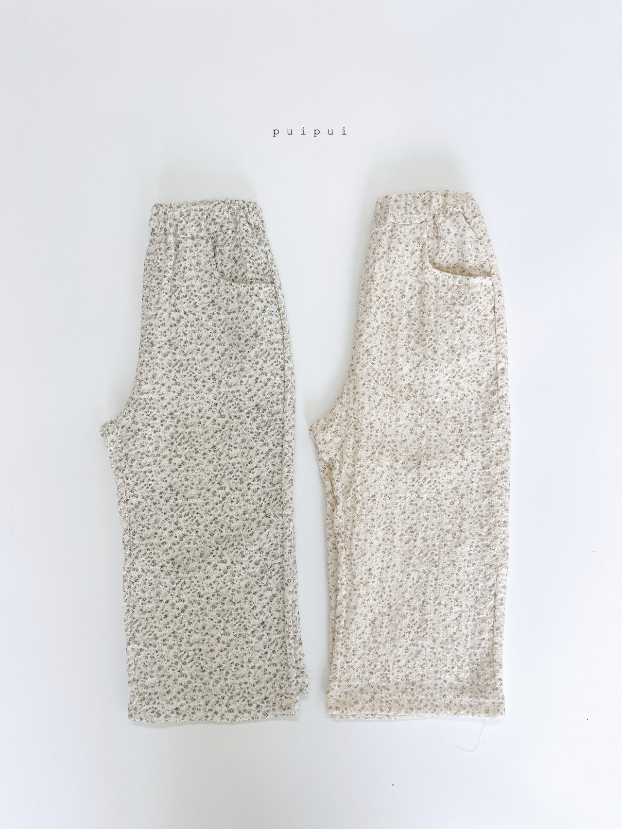 ［puipui］Mist flower pants