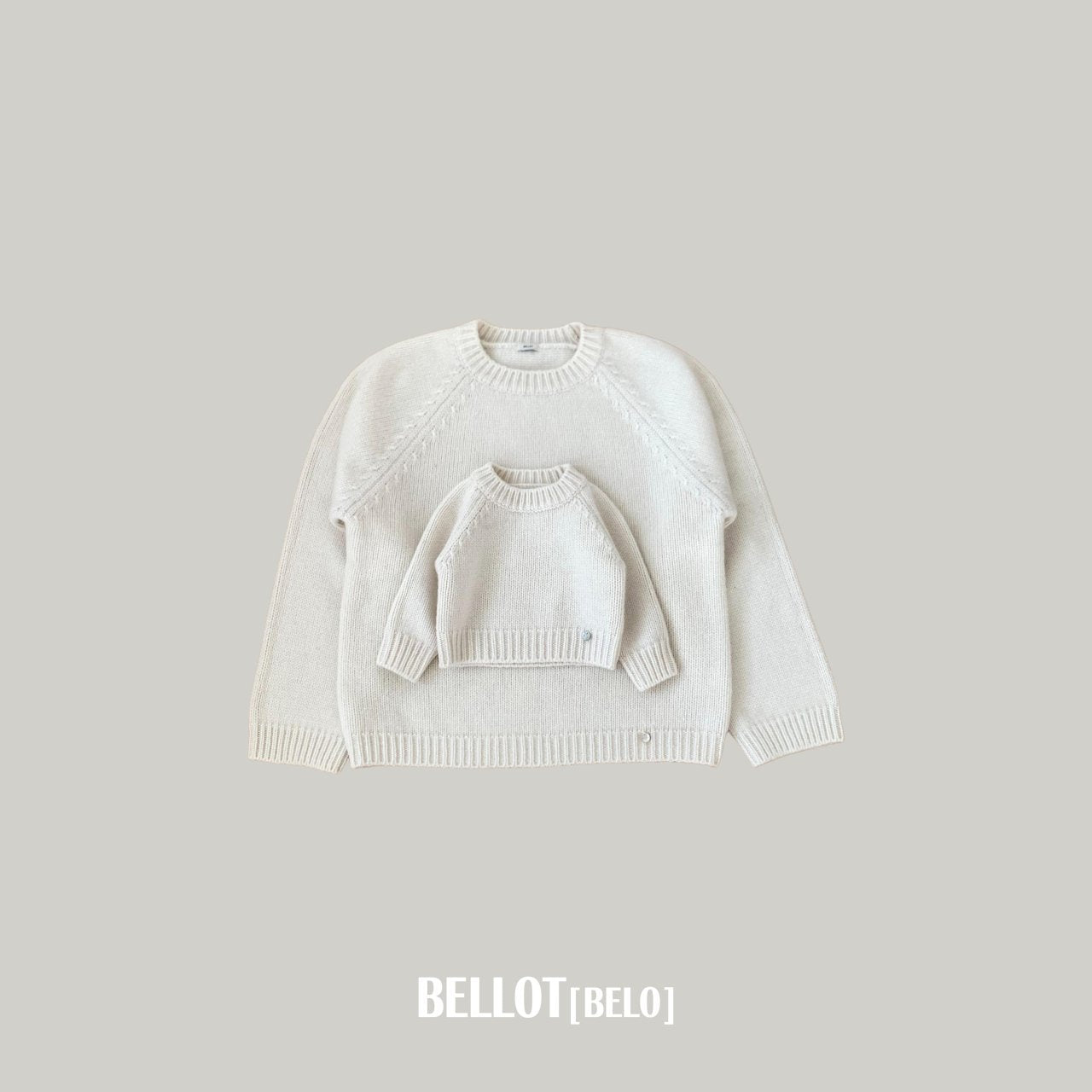 ［BELLOT］Via wool knit (mom)