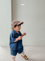 ［onu］Denim short pants