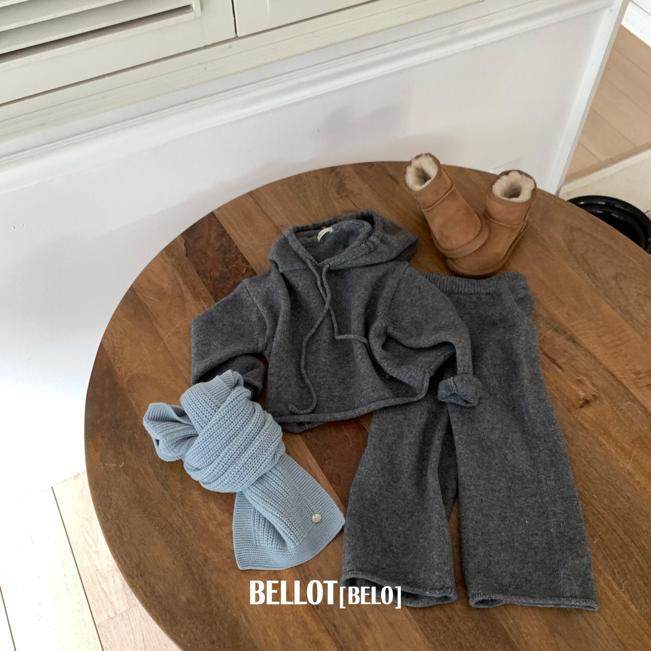 ［BELLOT］Uno knit pants (kids)