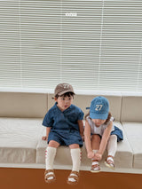［onu］Denim skirt pants