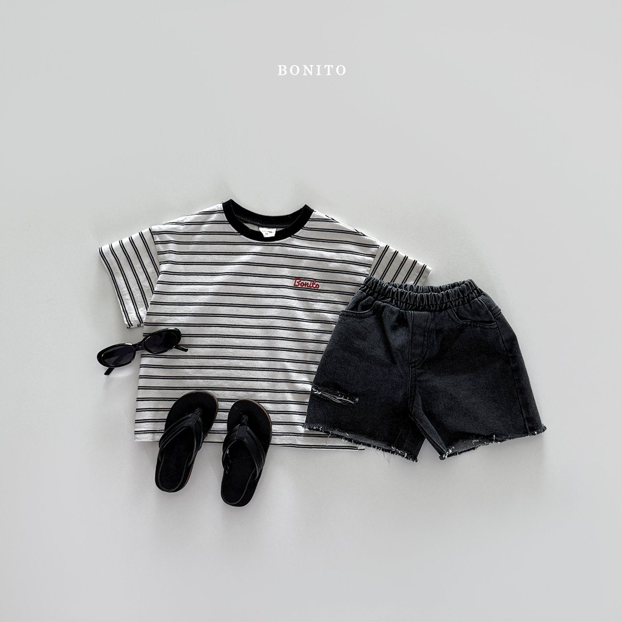 ［Bonito］Cutting denim pants