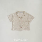 ［URBAN RABBIT］Crochet summer shirt
