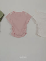 ［aladin］Eyelet shirring tops