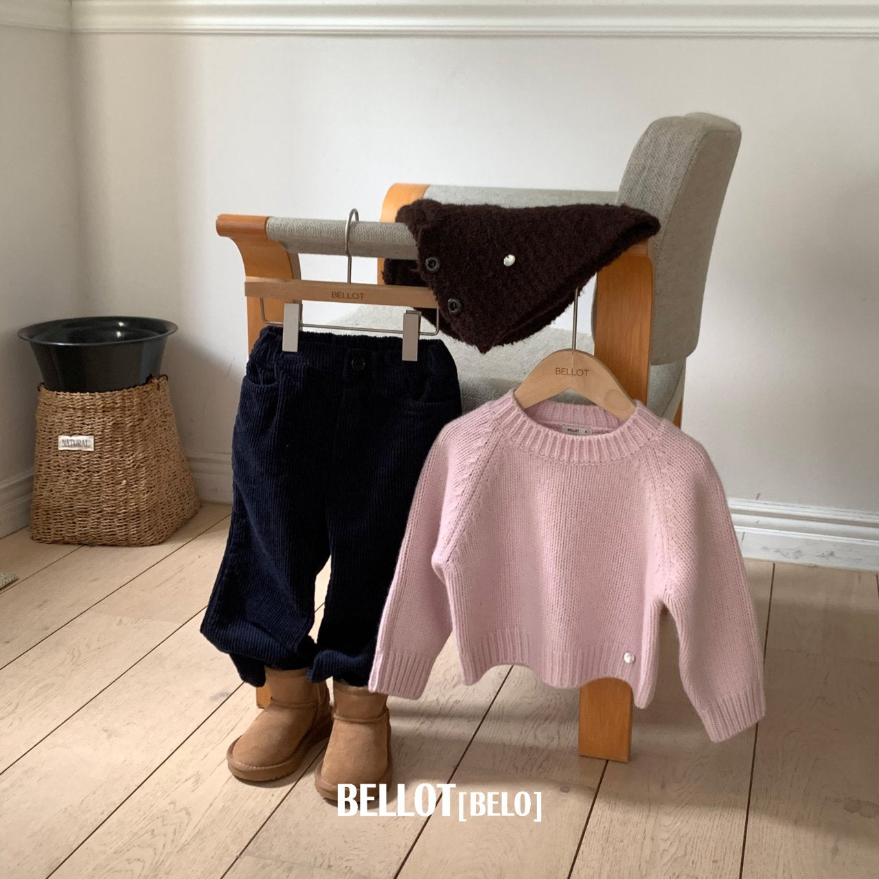 ［BELLOT］Nini flare pants (kids)