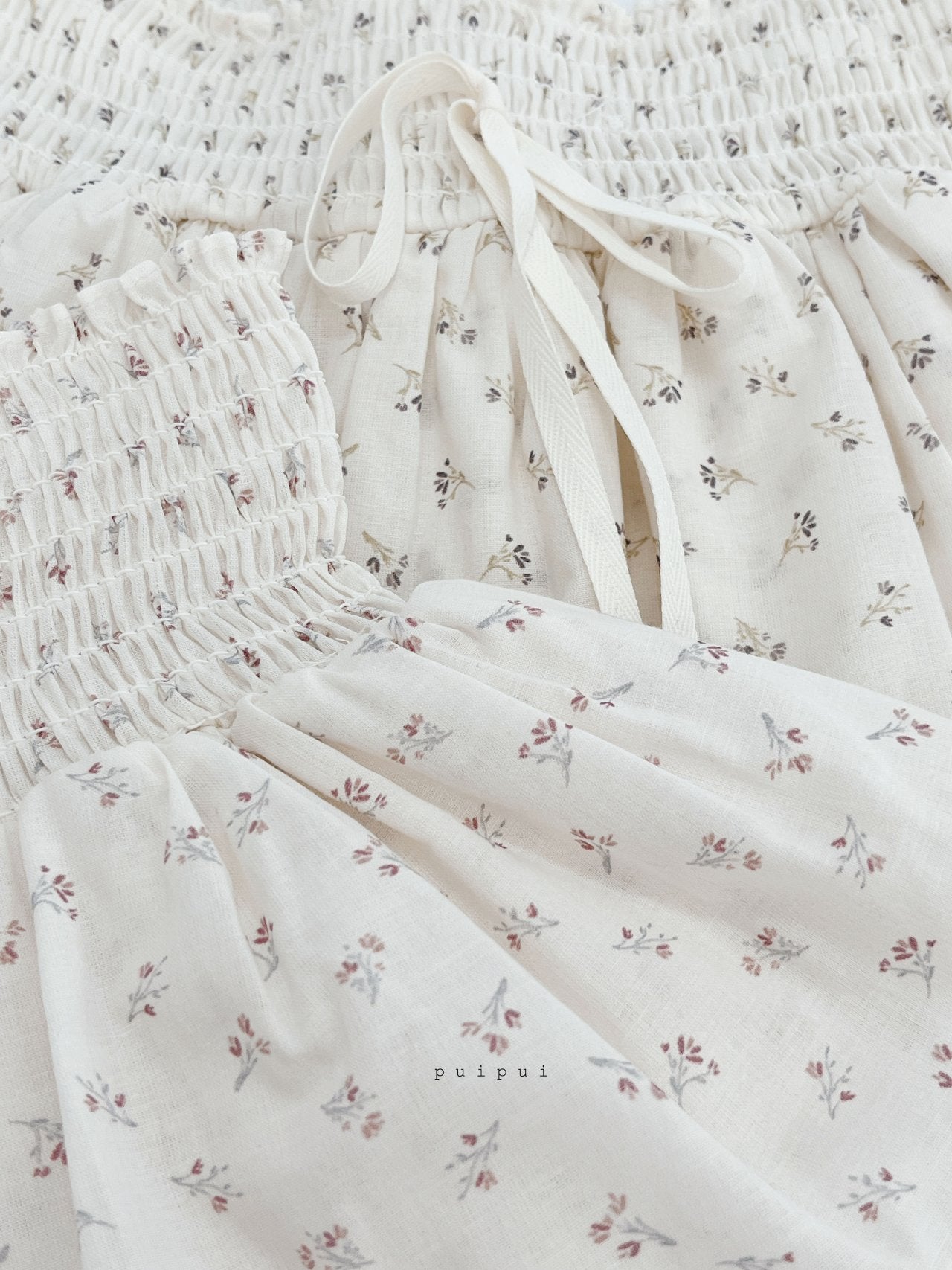 ［puipui］Petit flower skirt