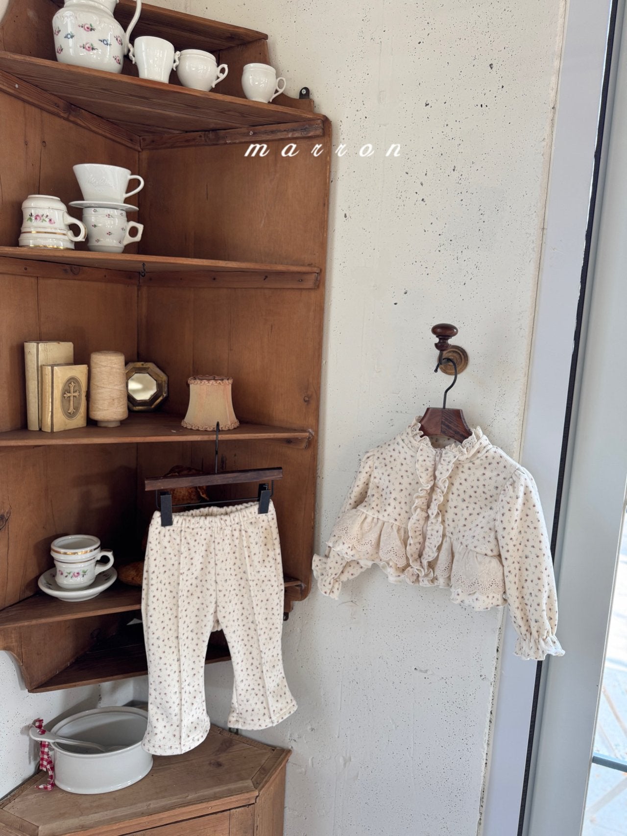 ［marron］Daily flare pants