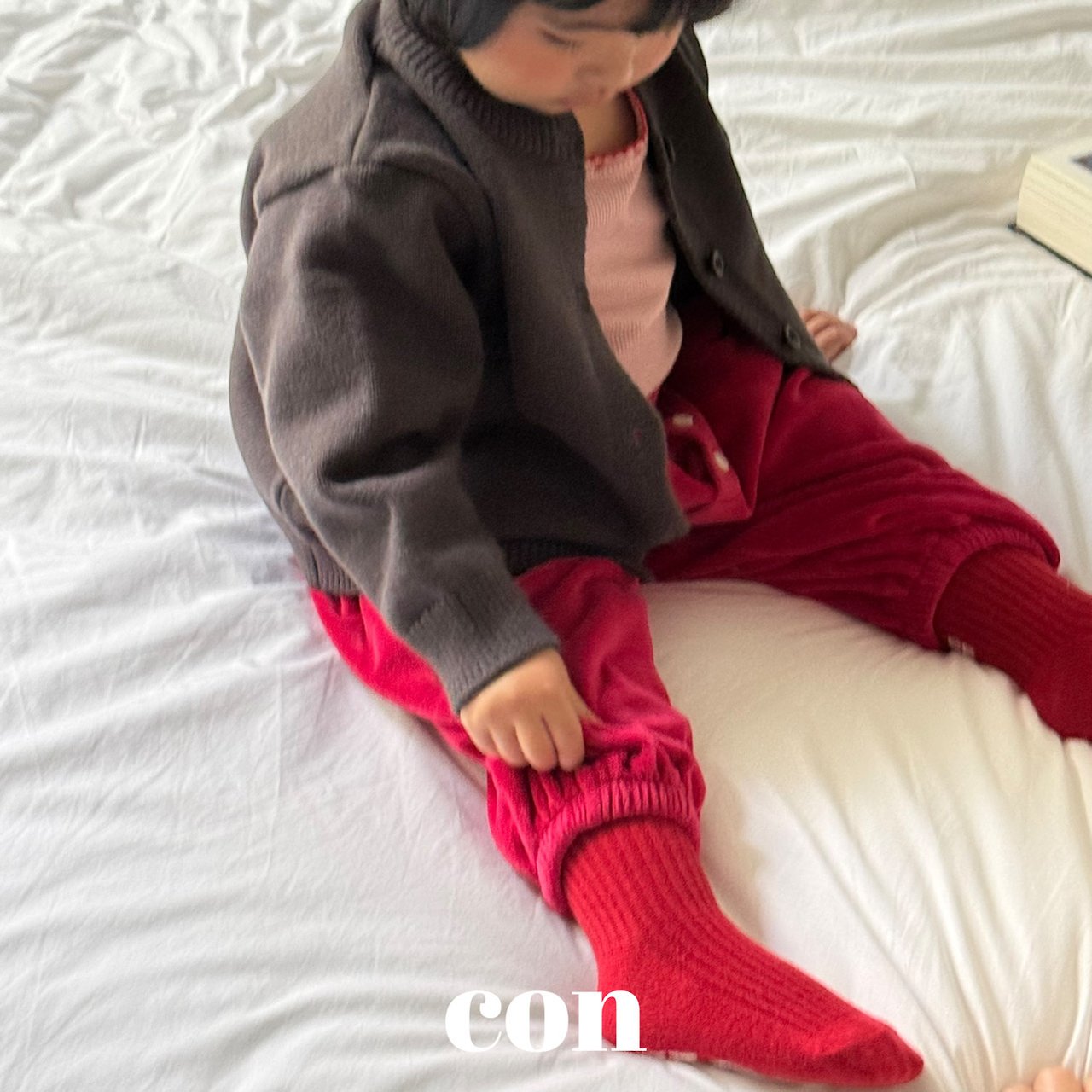 ［con］Velvet holic pants
