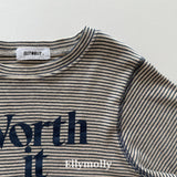 ［ELLY MOLLY］Worth it stripe tops