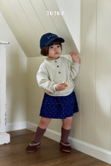 ［jujua］Dot pocket skirt