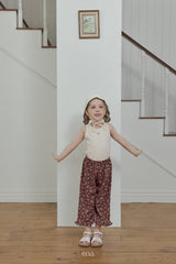 ［ROA］Vintage bloom pants