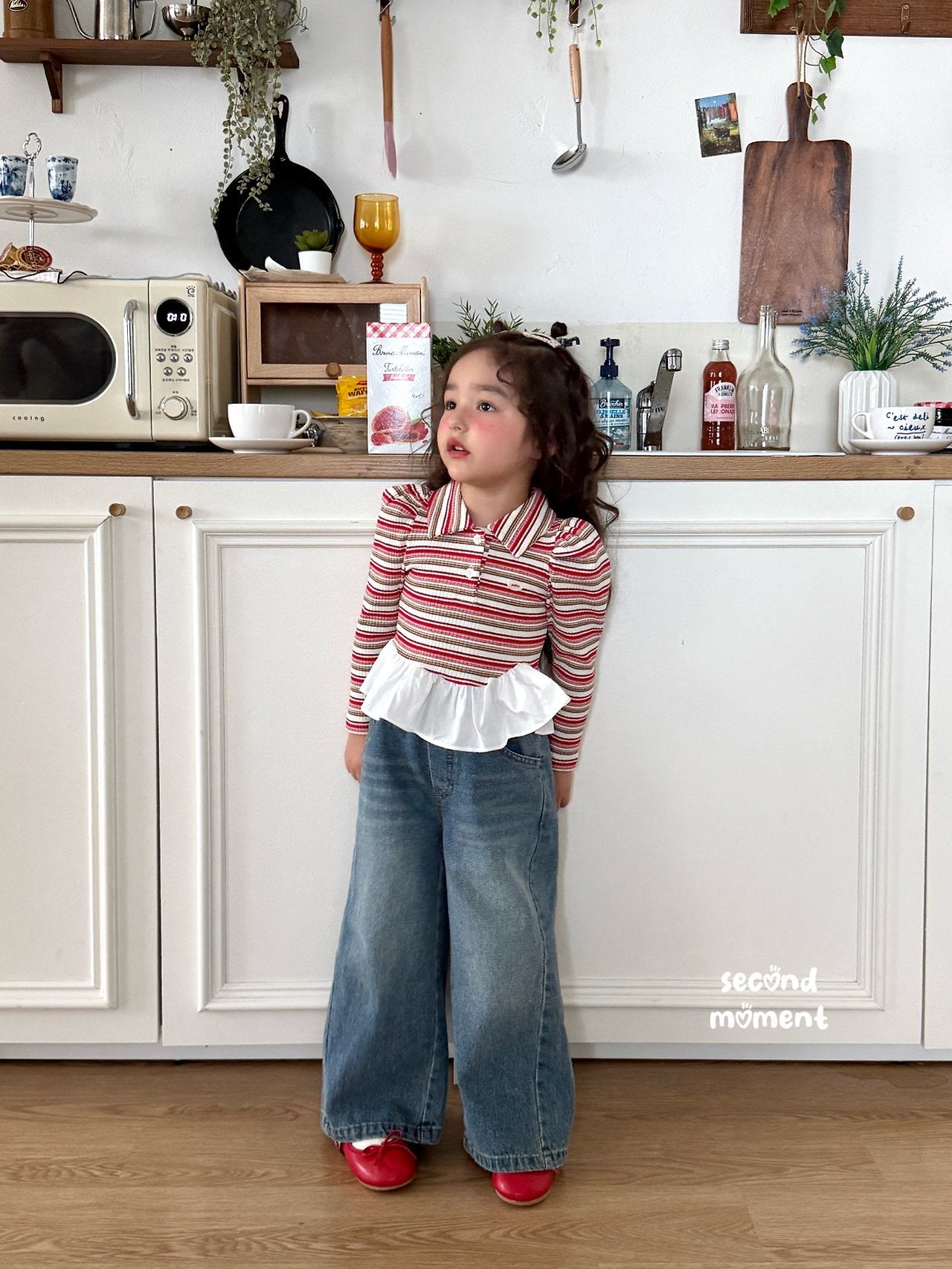 ［second moment］Muse denim pants