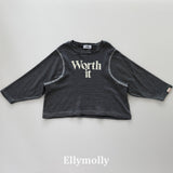［ELLY MOLLY］Worth it stripe tops
