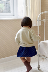 ［jujua］Dot pocket skirt