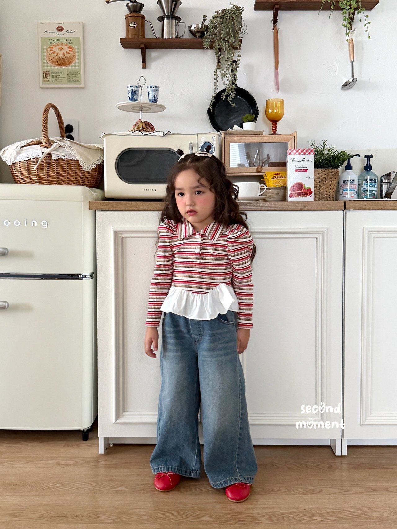 ［second moment］Muse denim pants