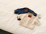 ［valubebe］Point collar jacket (baby & kids)