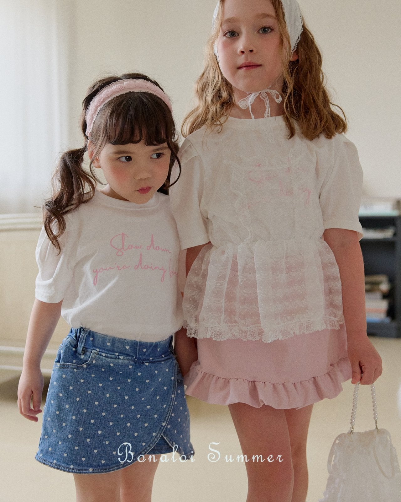 ［Bonaloi］Momo frill skirt