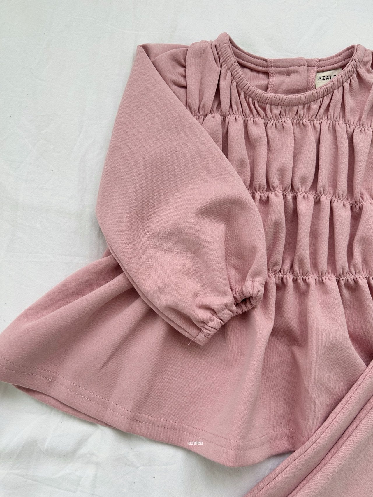 ［azalea］Flare shirring set up (kids)