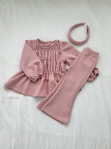 ［azalea］Flare shirring set up (kids)