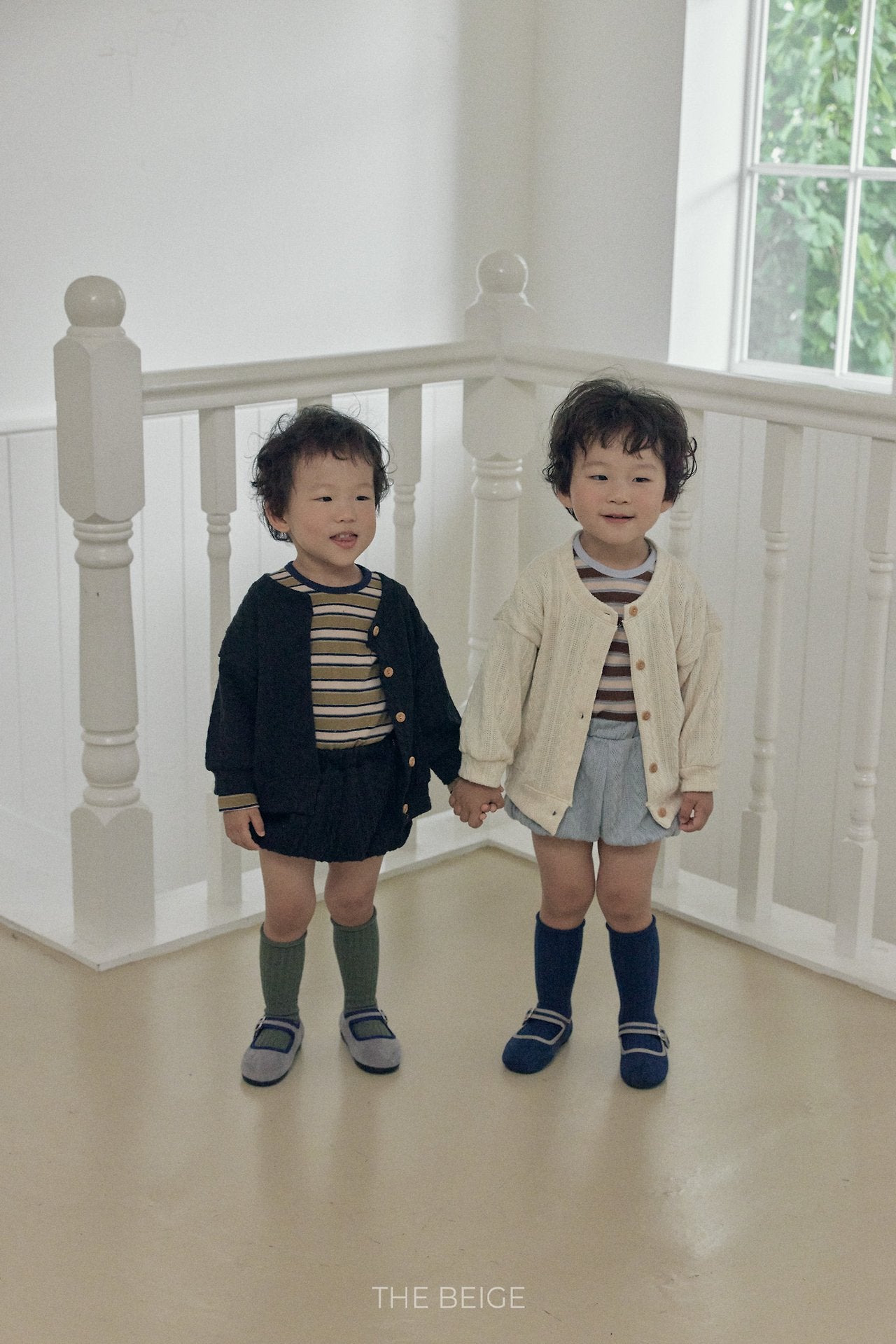 ［The beige］Knit Cardigan