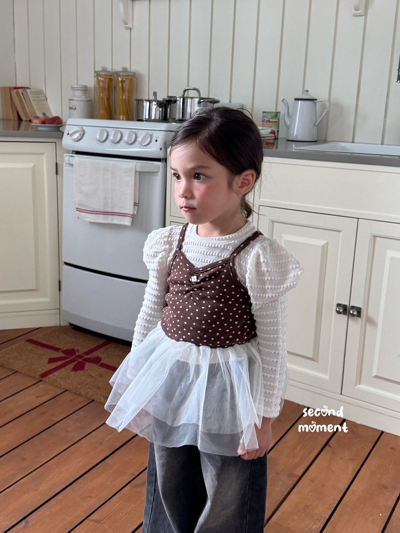 ［second moment］Vanilla puff tops