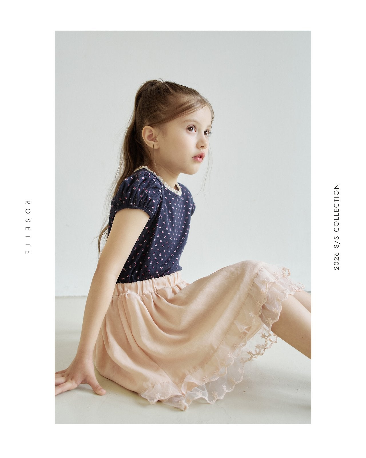 ［ROSETTE］Tulip puff tee
