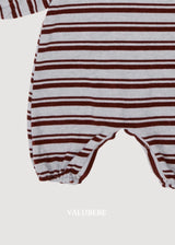 ［valubebe］Holly stripe jumpsuit