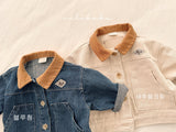 ［valubebe］Point collar jacket (baby & kids)