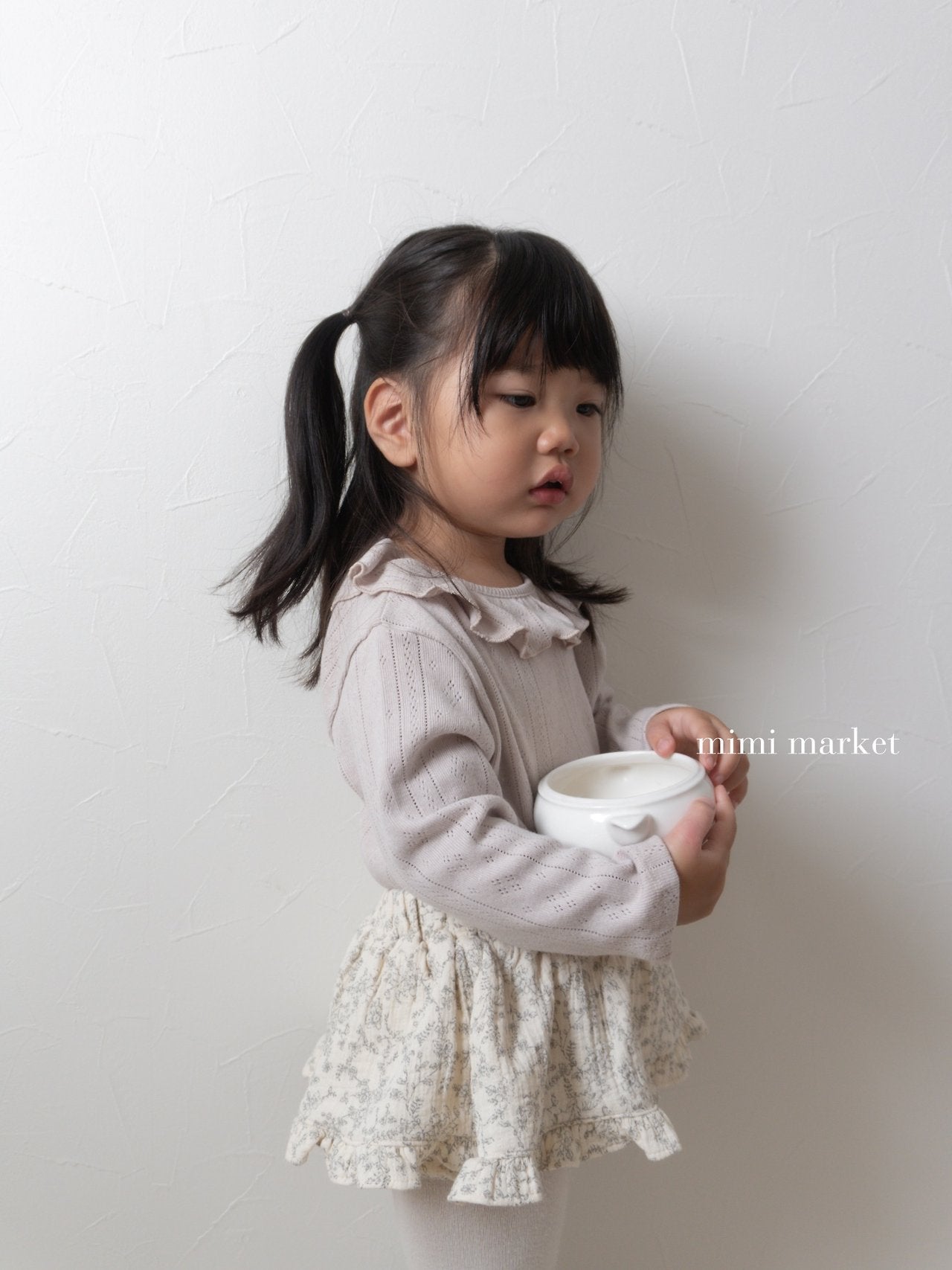 ［mimi market］Winter collar tops