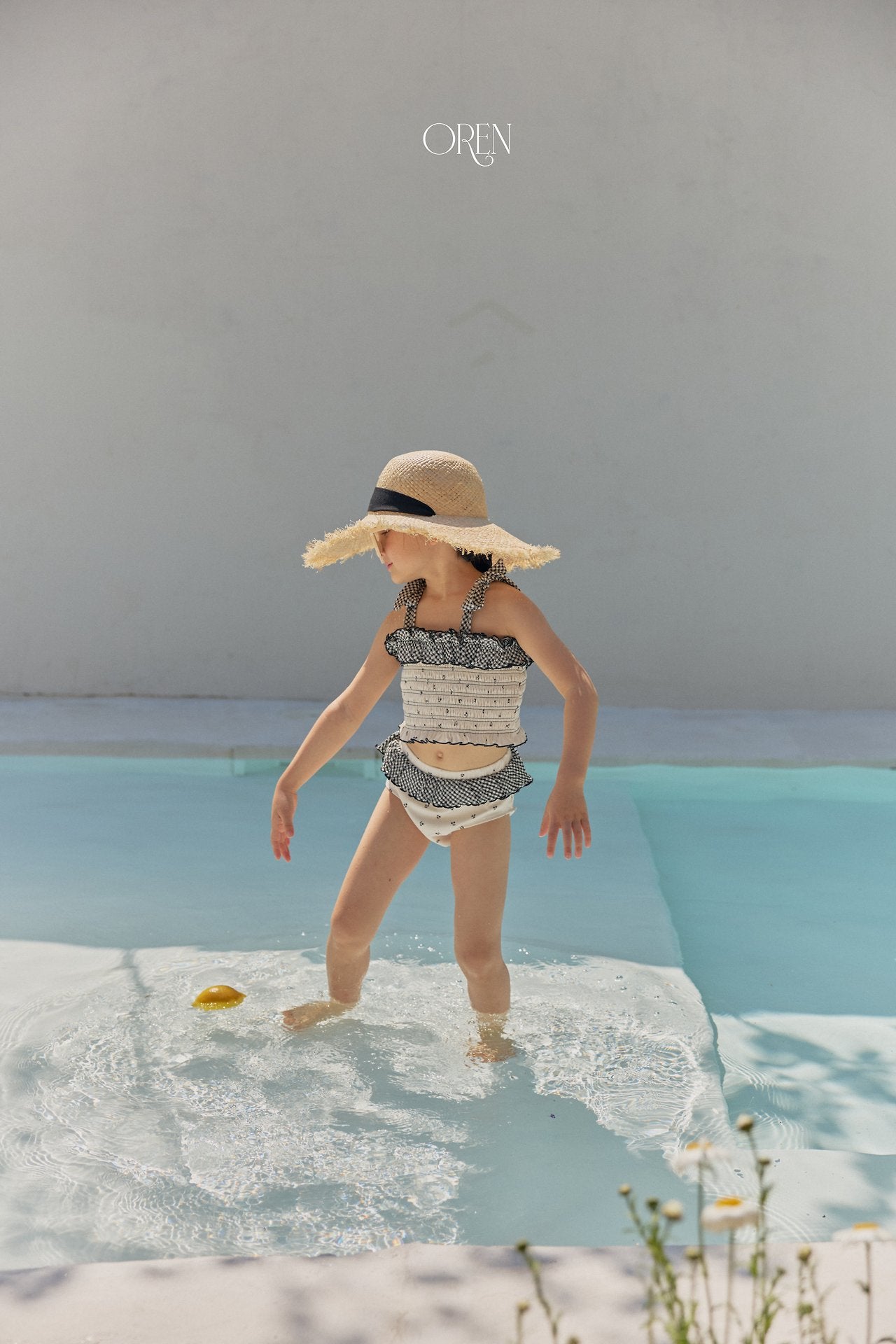 ［OREN］Rochelle cherry swim wear