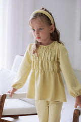 ［azalea］Flare shirring set up (kids)