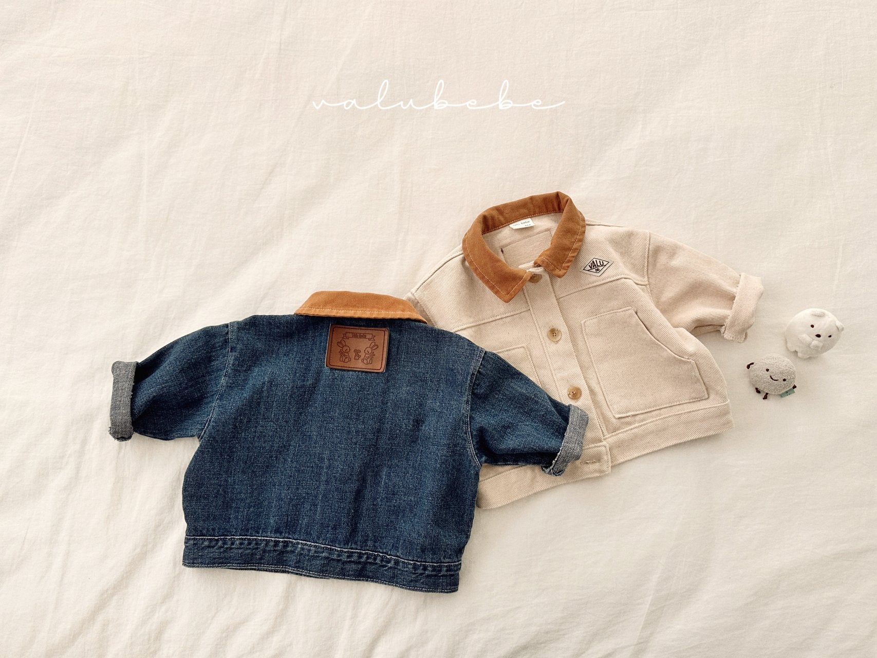 ［valubebe］Point collar jacket (baby & kids)