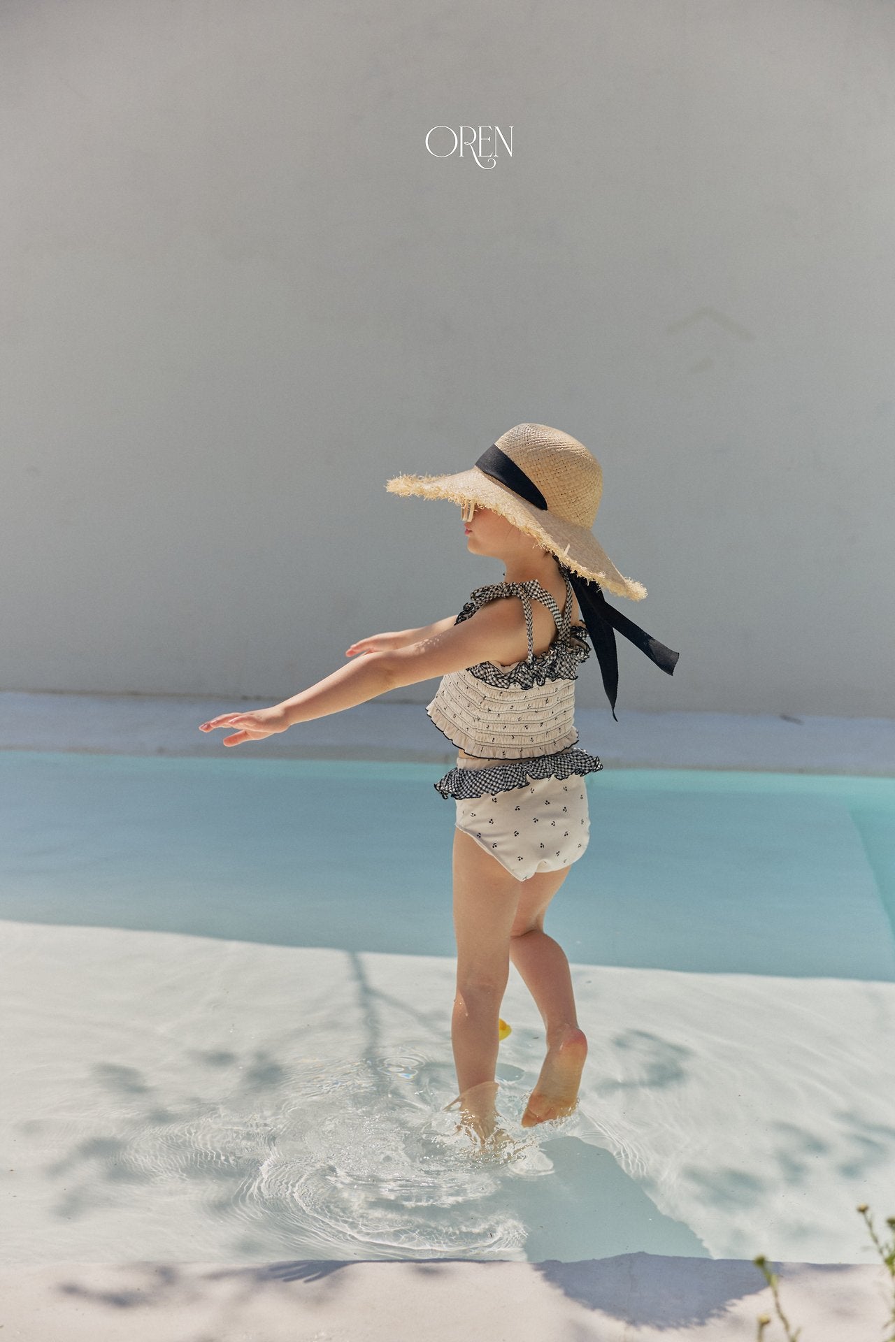 ［OREN］Rochelle cherry swim wear