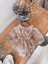 ［marron］Susu lace check bloomer