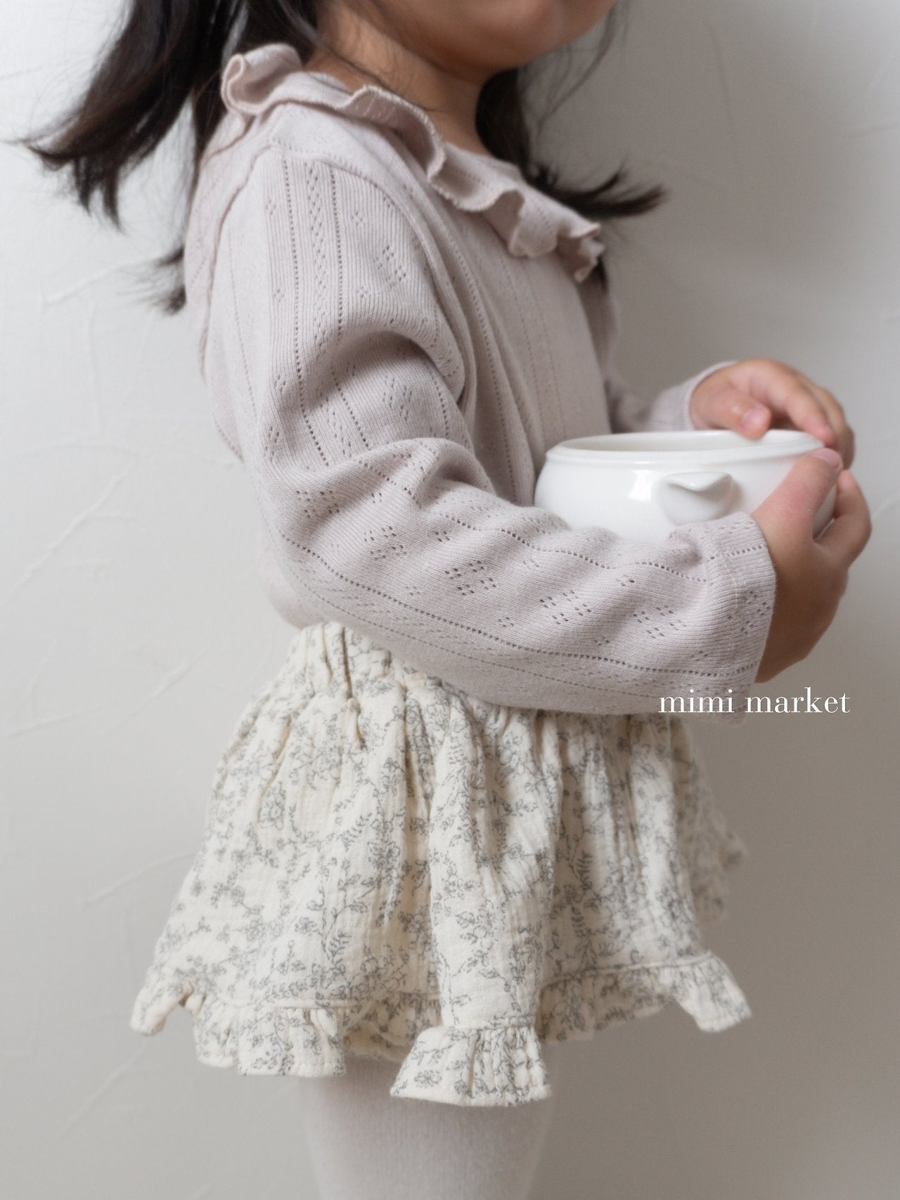 ［mimi market］Winter collar tops